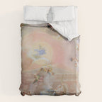 Renaissance Painting Angels Cherubs Aesthetic Allegorical Scene Duvet Cover Gallery Image 6