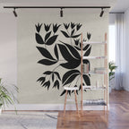Vining Bell Flower Wall Mural Gallery Image 1