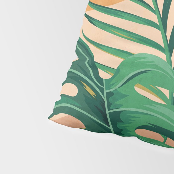 Jungle Abstract 3 Pillow Sham Gallery Image 4