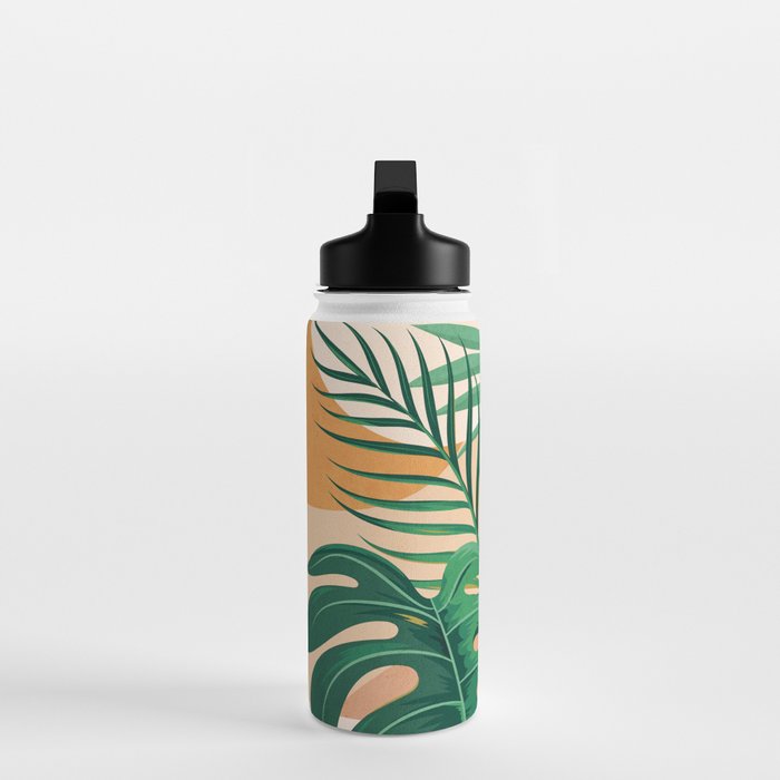 Jungle Abstract 3 Water Bottle Gallery Image 3