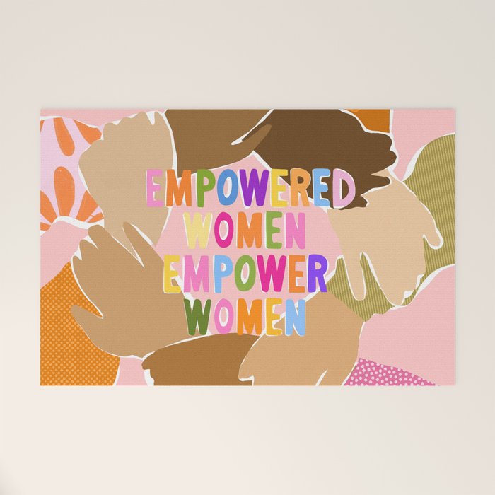 Women supporting Women Welcome Mat Gallery Image 1