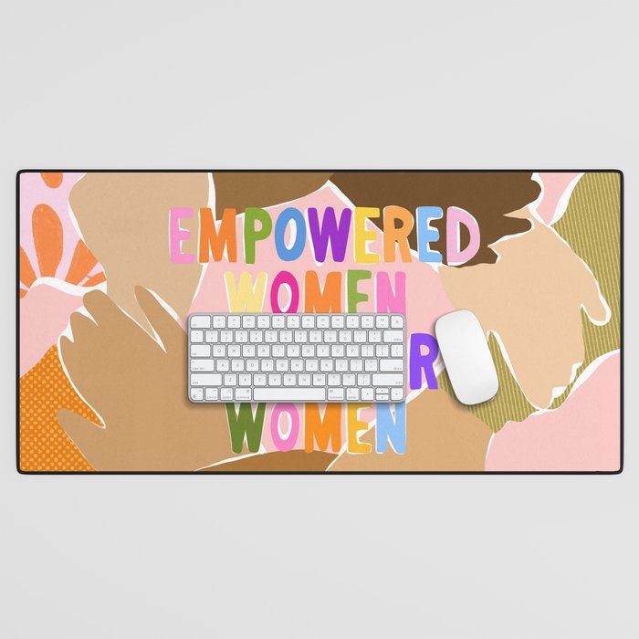 Women supporting Women Desk Mat Gallery Image 1