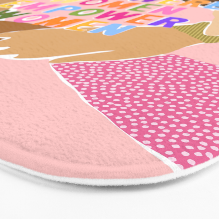 Women supporting Women Bath Mat Gallery Image 3