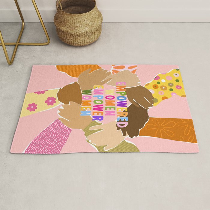 Women supporting Women Rug Gallery Image 1