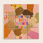 Women supporting Women Wood Wall Art Gallery Image 1