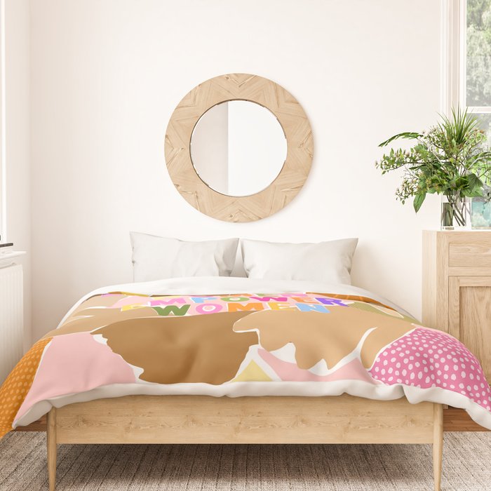 Women supporting Women Duvet Cover Gallery Image 3