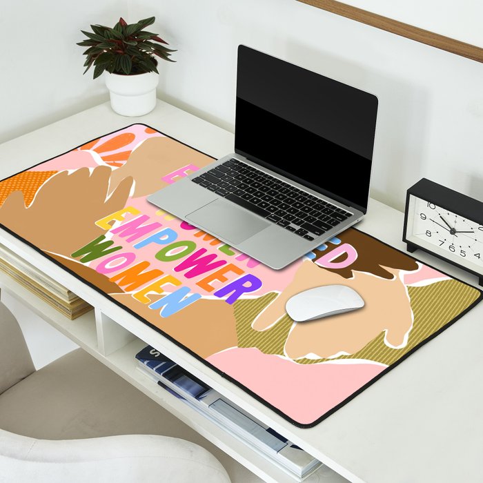 Women supporting Women Desk Mat Gallery Image 2