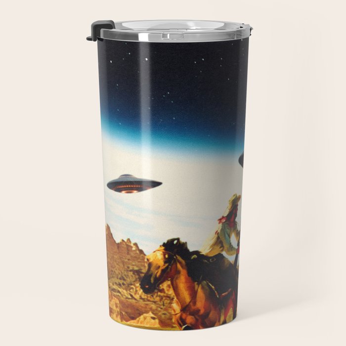 UFO Space Chase Travel Mug Gallery Image 3