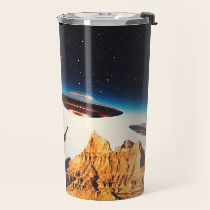UFO Space Chase Travel Mug Gallery Image 2