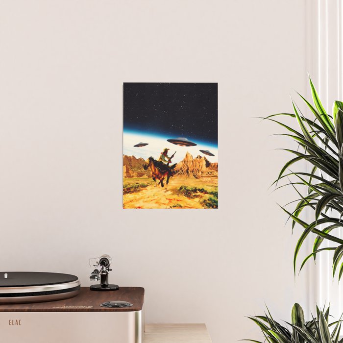 UFO Space Chase Poster Gallery Image 2