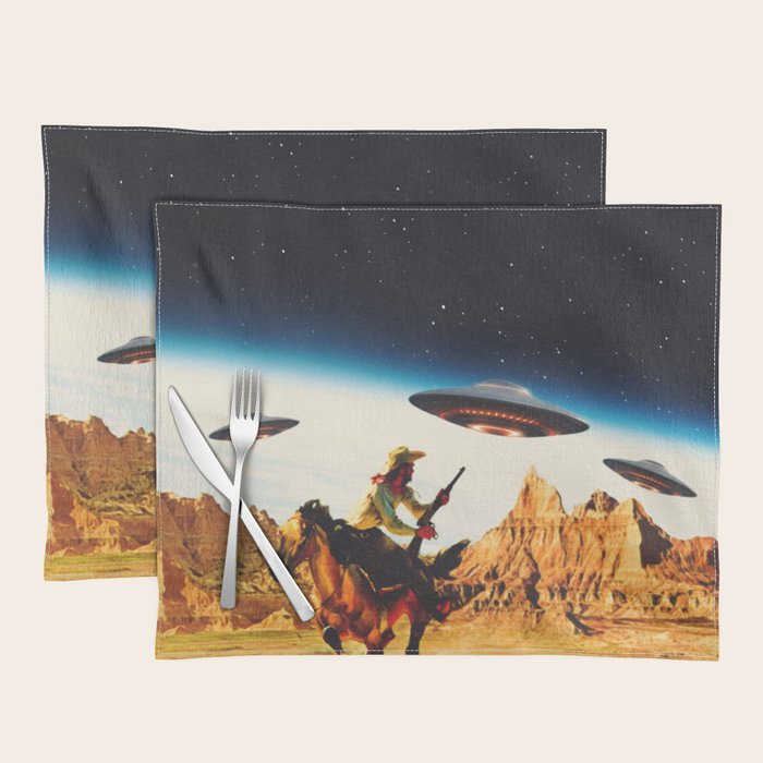 UFO Space Chase Placemat Gallery Image 1