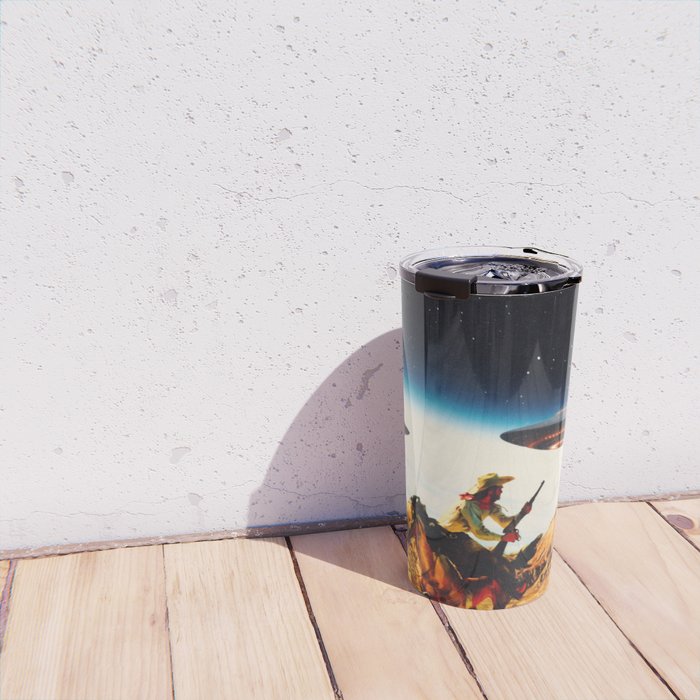 UFO Space Chase Travel Mug Gallery Image 4