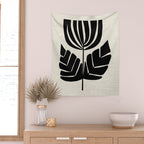 Double Leaf Bell Bloom Wall Tapestry Gallery Image 2