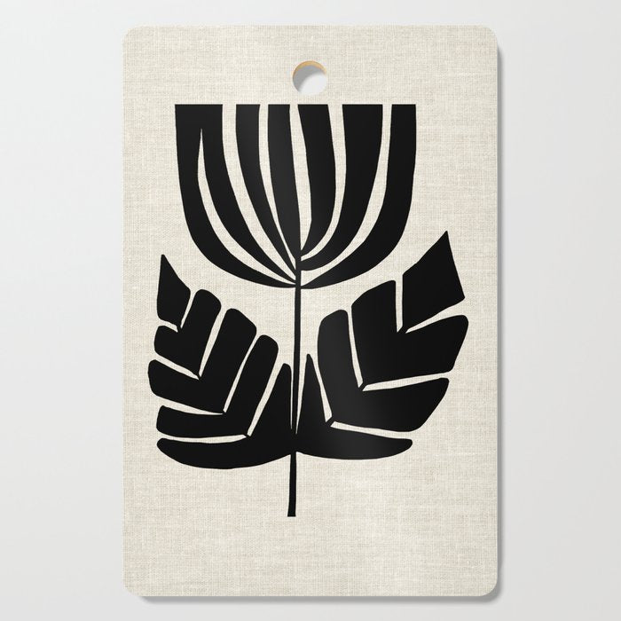 Double Leaf Bell Bloom Cutting Board Gallery Image 1