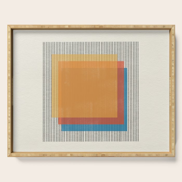 Midcentury Modern Object 01 Serving Tray Gallery Image 1