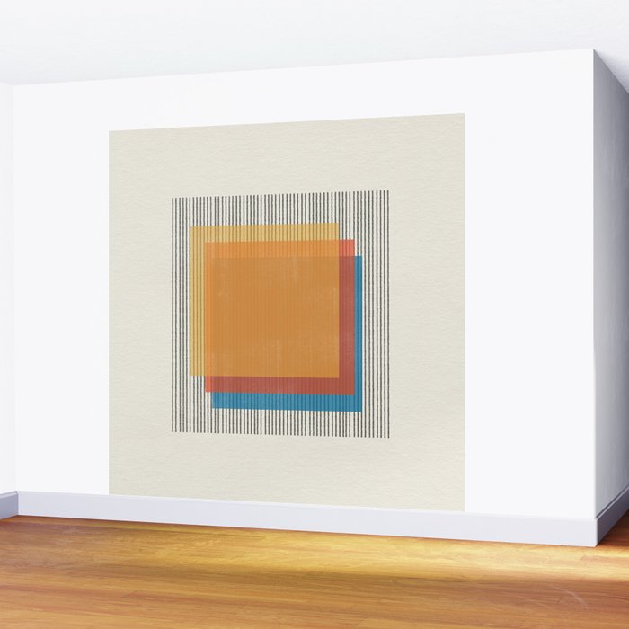 Midcentury Modern Object 01 Wall Mural Gallery Image 2