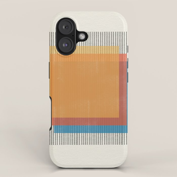 Midcentury Modern Object 01 iPhone Case Gallery Image 1