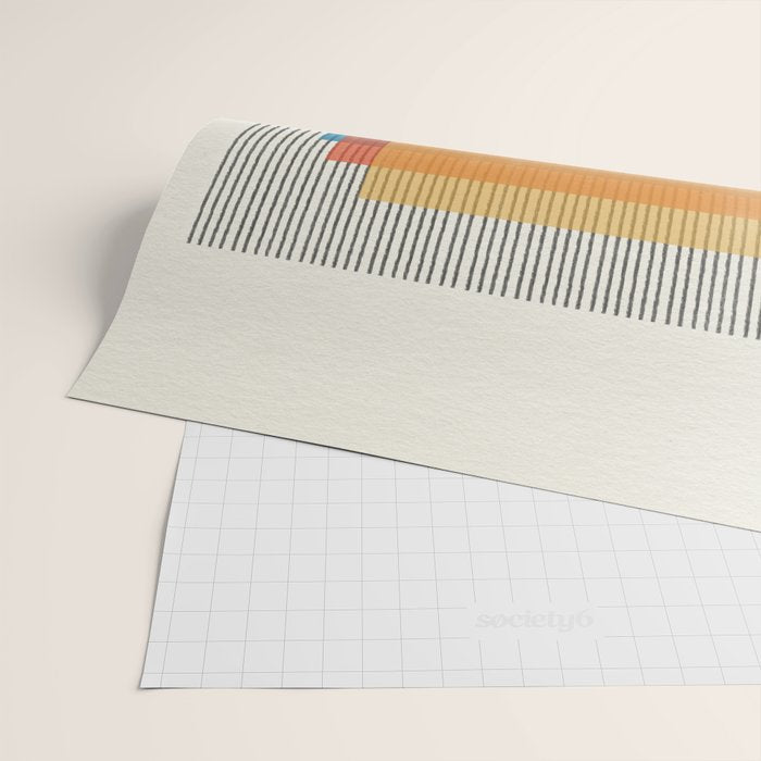 Midcentury Modern Object 01 Wrapping Paper Gallery Image 2