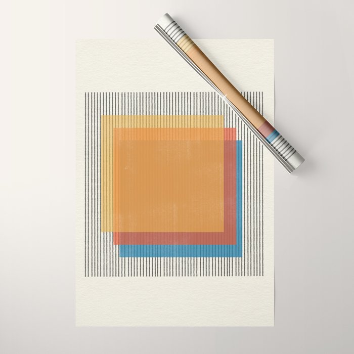 Midcentury Modern Object 01 Wrapping Paper Gallery Image 1
