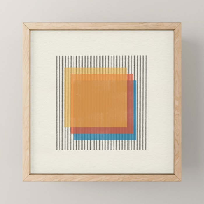 Midcentury Modern Object 01 Mini Art Print Gallery Image 1