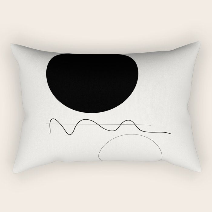 Beyond the Form II - The Echo Rectangular Pillow Gallery Image 1
