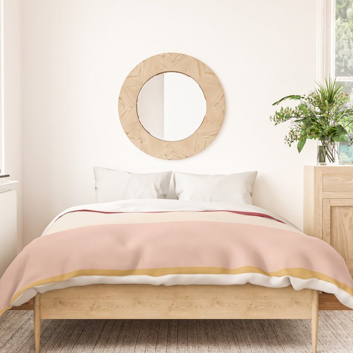 Contemporary Color Block II Duvet Cover Gallery Image 3