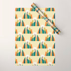 Wild birds at the beach Wrapping Paper Gallery Image 1