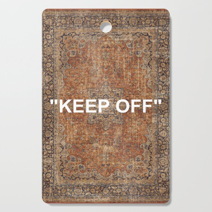 vintage musrad rug - keep off Cutting Board Gallery Image 1