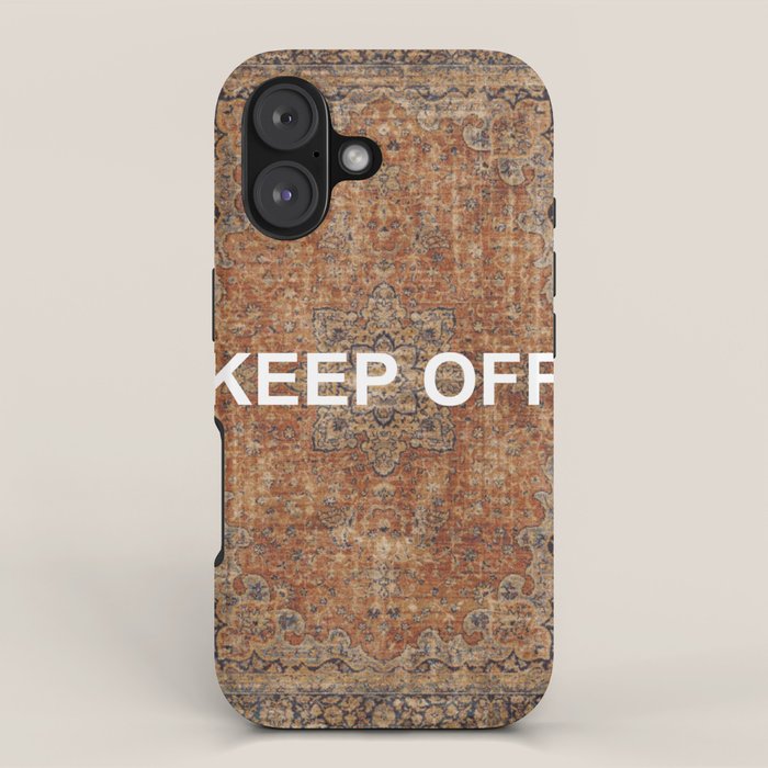 Vintage Musrad Rug - Keep Off Iphone Case Gallery Image 1