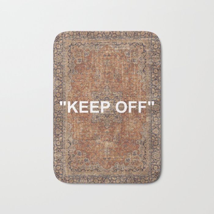 vintage musrad rug - keep off Bath Mat Gallery Image 1