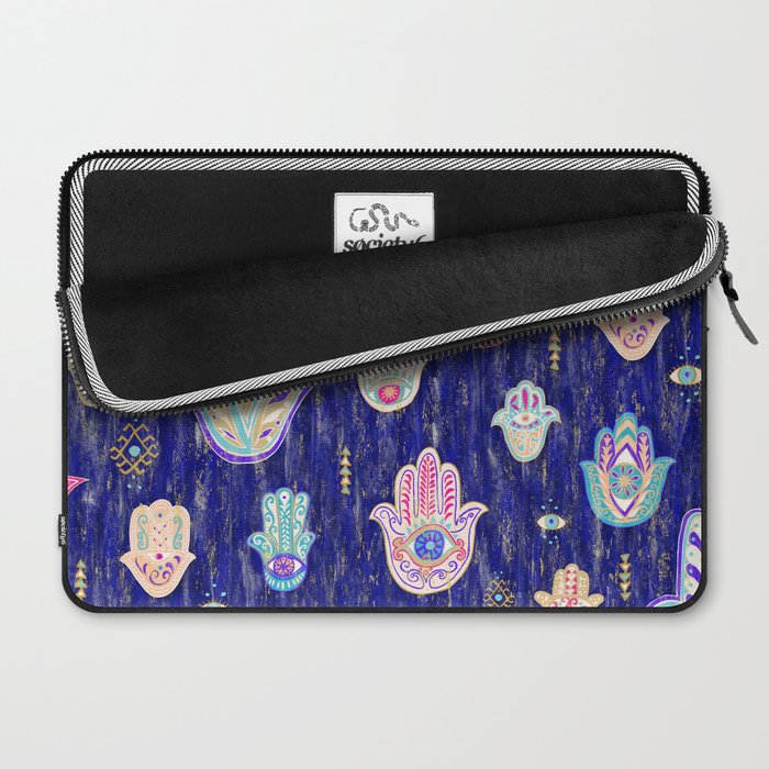 Hamsa Mystical Protection Laptop Sleeve Gallery Image 2