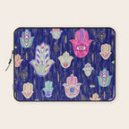 Hamsa Mystical Protection Laptop Sleeve Gallery Image 1