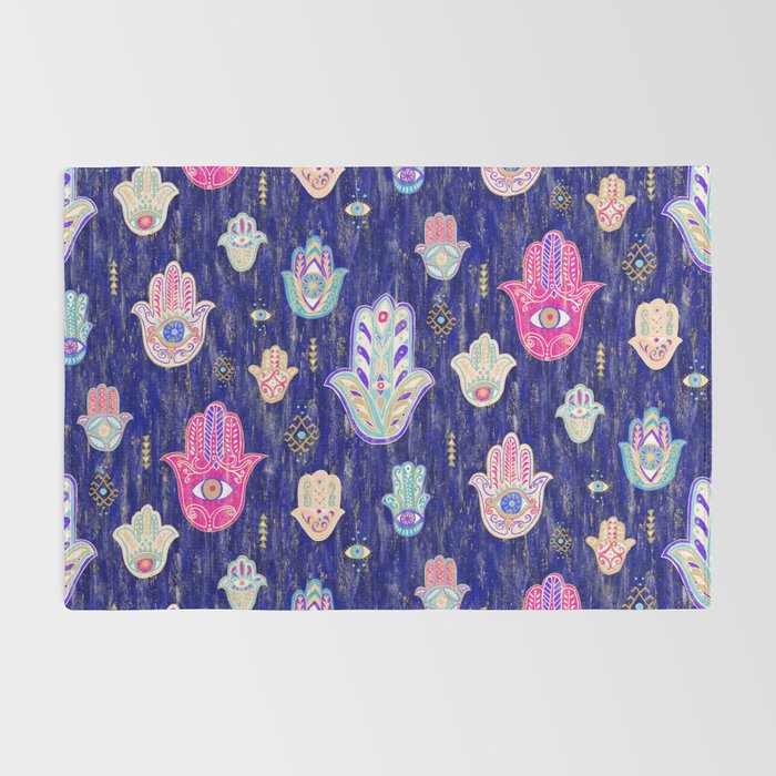 Hamsa Mystical Protection Rug Gallery Image 2