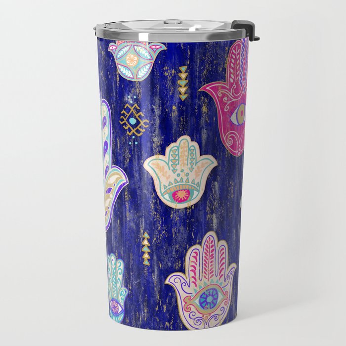 Hamsa Mystical Protection Travel Mug Gallery Image 2