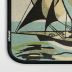 Vintage Japanese Sailboat Laptop Sleeve Gallery Image 3
