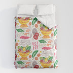 Hot Pot Shabu Shabu Soup Duvet Cover Gallery Image 6