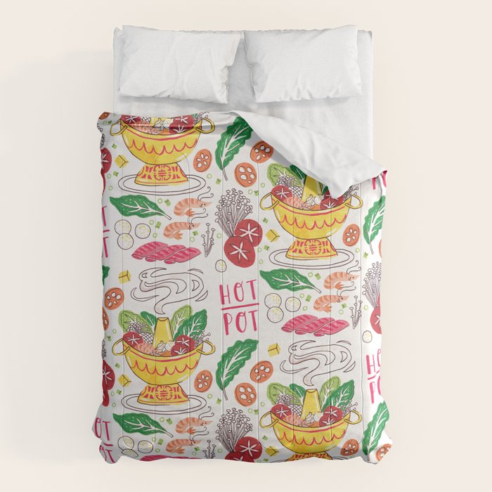 Hot Pot Shabu Shabu Soup Comforter Gallery Image 6
