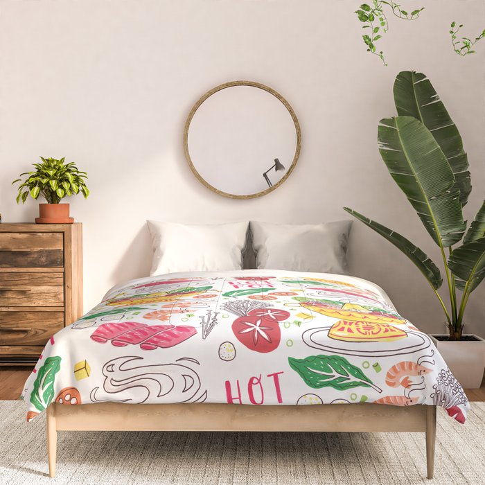 Hot Pot Shabu Shabu Soup Comforter Gallery Image 3