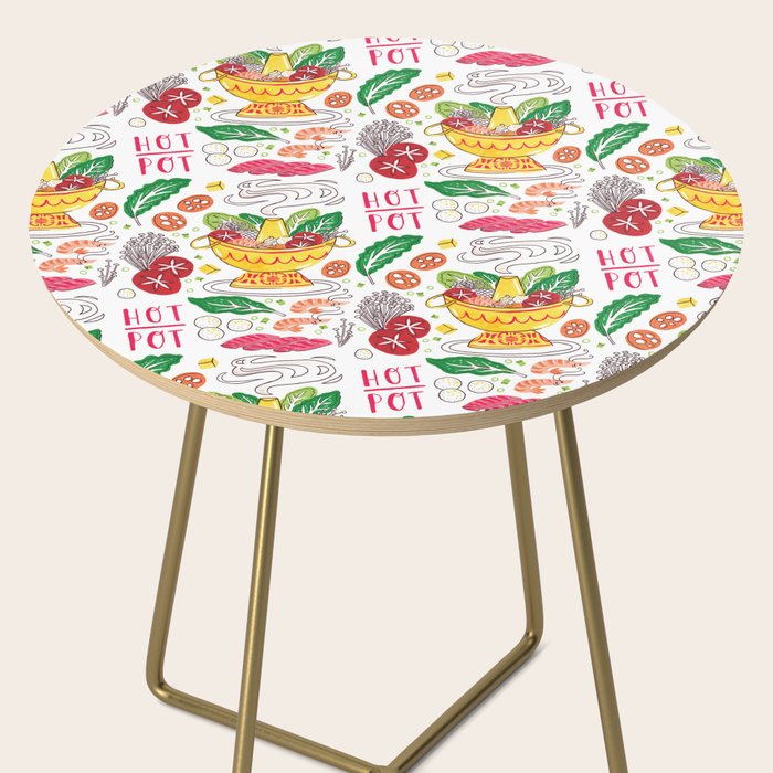 Hot Pot Shabu Shabu Soup Side Table Gallery Image 2