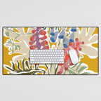 Lovely foxglove Desk Mat Gallery Image 1