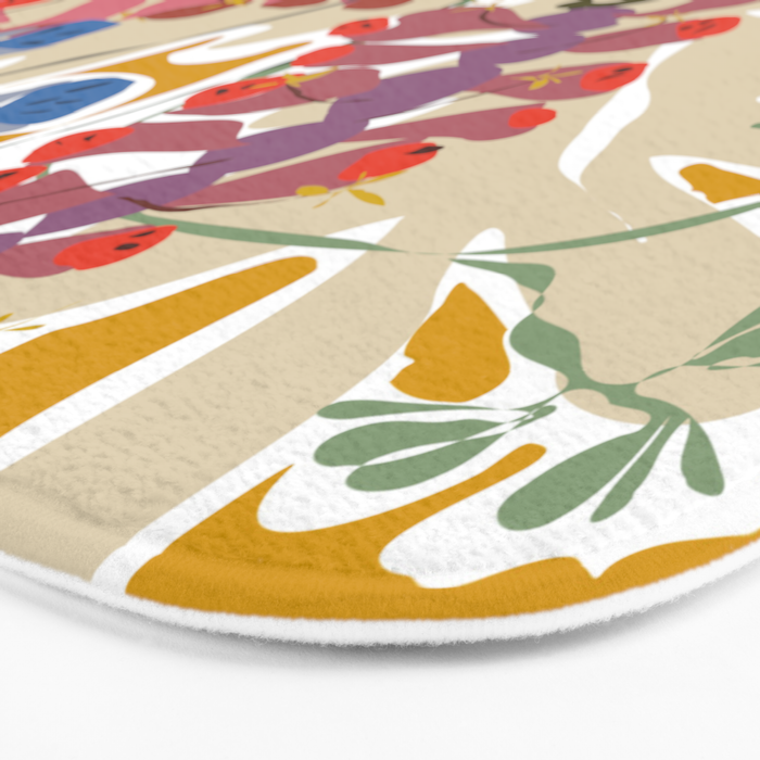 Lovely foxglove Bath Mat Gallery Image 3