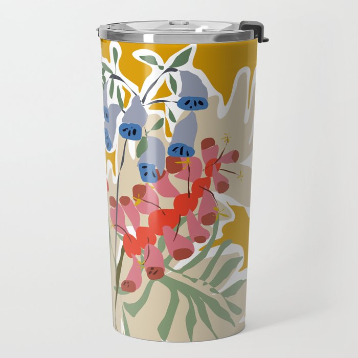 Lovely foxglove Travel Mug Gallery Image 2
