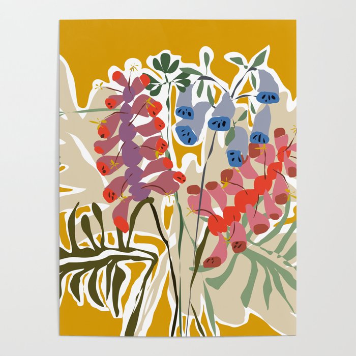 Lovely foxglove Poster Gallery Image 4