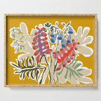 Lovely foxglove Serving Tray Gallery Image 1