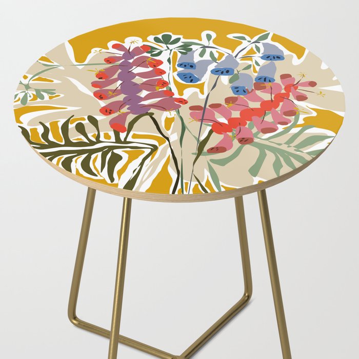 Lovely foxglove Side Table Gallery Image 2
