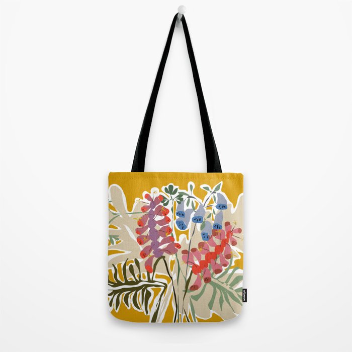 Lovely foxglove Tote Bag Gallery Image 2