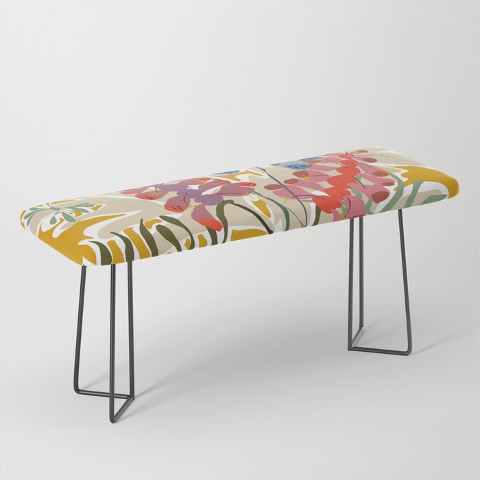 Lovely foxglove Bench Gallery Image 1