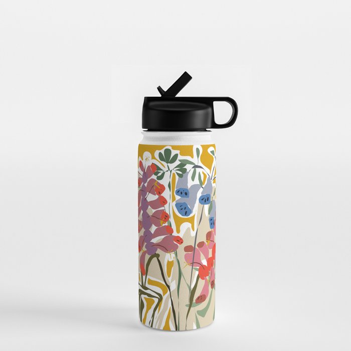 Lovely foxglove Water Bottle Gallery Image 1