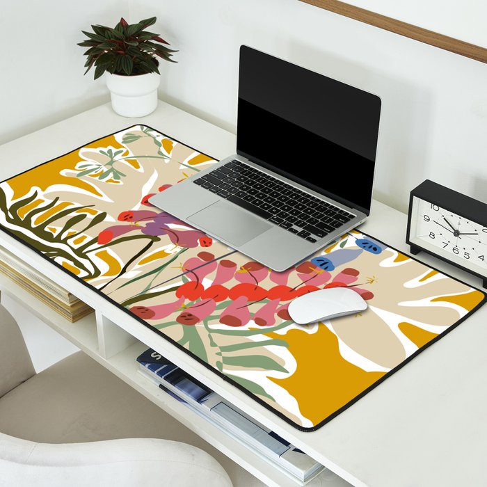 Lovely foxglove Desk Mat Gallery Image 2