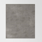 Vintage pastel brown abstract geometrical stripes Throw Blanket Gallery Image 2